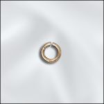 GOLD FILLED 21 GA .028"/4MM OD JUMP RING ROUND - OPEN
