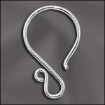 Silver Filled Fancy Ear Wire - .032"/.8mm/20GA