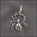 STERLING SILVER CHARM - SPIDER