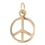 Gold Filled Peace Charm