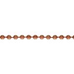Genuine Copper Ball Chain - 2mm Ball - Soldered