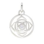 Sterling Silver Root Muladhara Chakra Charm (Stability)