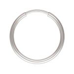 Sterling Silver Endless Hoop w/Hinged Wire - 1.25mm Tubing / 14mm OD