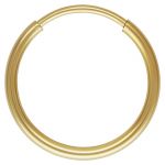 Gold Filled 1.25X14mm Endless Hoop