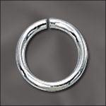 Silver Filled 19 Ga .036"/7Mm Od Jump Ring Round - Open
