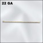 Base Metal Plated 1 1/2" Head Pin .024/.65Mm/22Ga Head Diameter 1.6Mm (Gold Plated)