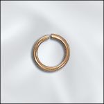 GOLD FILLED 19 GA .036"/7MM OD ROUND JUMP RING - OPEN