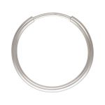 Sterling Silver Endless Hoop w/Hinged Wire - 1.25mm Tubing / 16mm OD