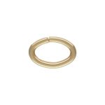 Gold Filled Oval Open Jump Ring - 16GA 1.27x6.4x9.6mm