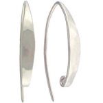 Sterling Silver Looped Helix w Ball Earrings. Wholesale - 925Express