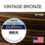 Vintage Bronze Craft Wire - 10 YDS .032"/20G/.81mm