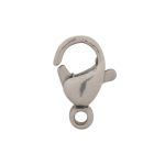 Stainless Steel 10mm Lobster Claw w/Closed Ring