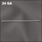 Silver Filled 1 1/2" Head Pin .020"/.5Mm/24 Ga - Head Diameter 1.2-1.25Mm