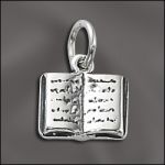 Sterling Silver Charm - Open Book