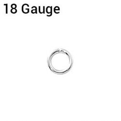 stainless steel 18 gauge jump ring 6mm