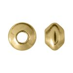 Gold Filled 4mm Rombo Bicone Bead with 1.6mm Hole