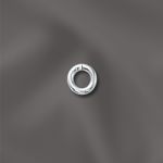 STERLING SILVER 20 GA .032"/3.5MM OD JUMP RING ROUND - OPEN