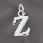 STERLING SILVER CHARM - SMALL Z