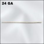 Base Metal Plated 2" Head Pin .020/.5Mm/24Ga Head Diameter 1.25Mm (Gold Plated)