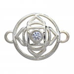 Sterling Silver Root Muladhara Chakra Station (Stability)