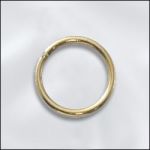 Gold Filled 18GA Round Closed Jump Ring - .039"/10mm OD