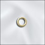 GOLD FILLED 22 GA .025"/4MM OD JUMP RING ROUND - CLOSED