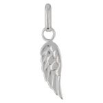 Sterling Silver Small Wing Charm - 19x6mm