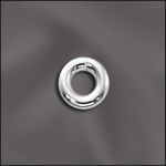 STERLING SILVER 14 GA .063"/6MM OD JUMP RING ROUND  - OPEN