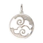 Sterling Silver Air Charm 20mm