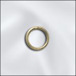 GOLD FILLED 22 GA .025"/6MM OD JUMP RING ROUND - OPEN