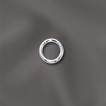 Sterling Silver Round Open Jump Ring - .025"/4.5mm OD - 22 GA