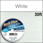 White Soft Flex Wire - 49 STD - 30' .019"/24G/.50mm