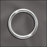 STERLING SILVER 16 GA .051"/12MM OD JUMP RING ROUND - OPEN