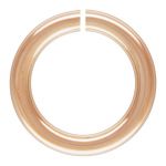Rose Gold Filled Jump Ring - Open .030"/.7mm/20.5GA - 5mm OD