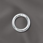Silver Filled 17 Ga .048"/8Mm Od Jump Ring Round - Closed