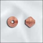 Genuine Copper - 4.8mm Rombo Bead w/1.5mm Hole
