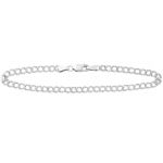 Sterling Silver 7.5" Bracelet - Double Link Chain w/Lobster Claw