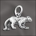 STERLING SILVER CHARM - PANTHER