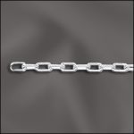 Sterling Silver Drawn Cable Chain