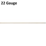 Gold Filled 3" Head Pin .025"/.65mm/22 GA - 1.5-1.6mm Head Diameter