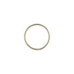 Gold Filled 17mm Round Link - Closed - .040"/1mm/18GA