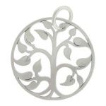 Sterling Silver Tree of Life Pendant - 20mm