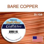 (D) 20 YDS .019"/24G/.50MM CRAFT WIRE BARE COPPER