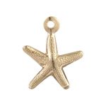 Gold Filled Mini Starfish Charm 8MM