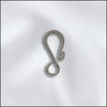 (D) BASE METAL PLATED "S" HOOK (ANTIQUE SILVER)