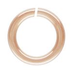 Rose Gold Filled Jump Ring - Open .025"/.64mm/22GA - 4mm OD