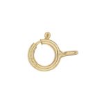 Gold Filled Lightweight Spring Ring with Closed Ring - 5.5mm