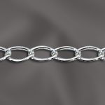 Sterling Silver Long Curb Chain