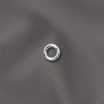 Jump ring, sterling silver, 16mm soldered round square wire, 12mm