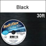 Black Soft Flex Wire - 21 STD - 30' .014"/27G/.35mm